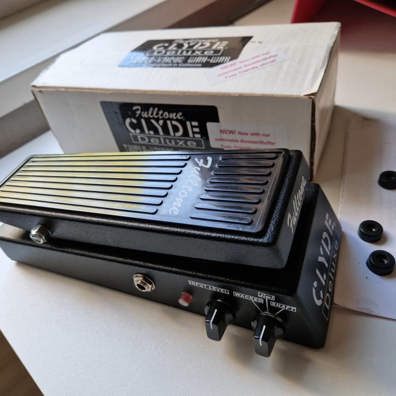 used 2010s Fulltone Clyde Deluxe Wah Black - Effect Pedal