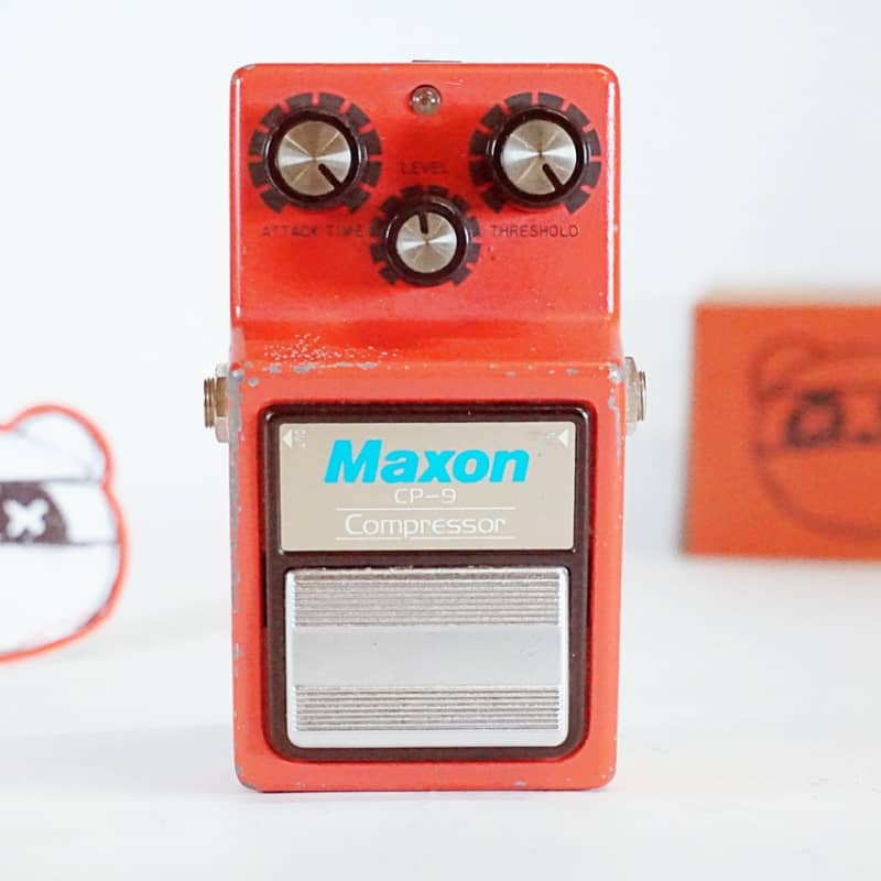 used 1980s Maxon cp-9 Compressor Red - Effect Pedal