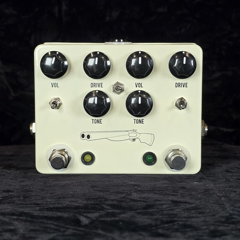 used 2012 - 2016 JHS Double Barrel V3 White - Effect Pedal