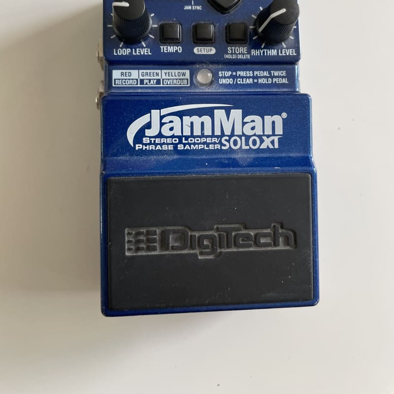 used 2010s DigiTech JMSXT JamMan Solo XT Blue - Effect Pedal