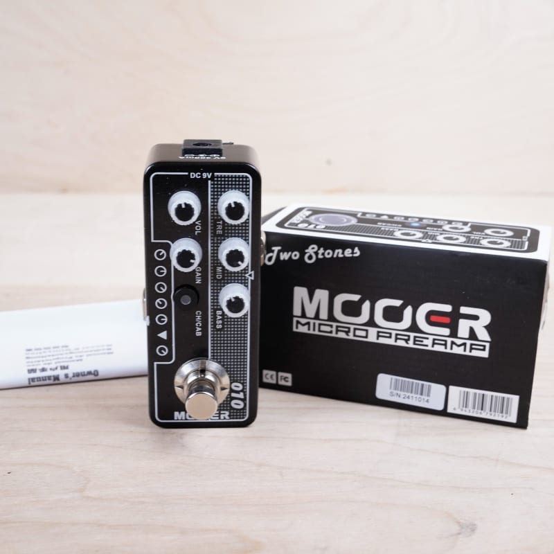 used Mooer Mooer 010 Two Stone Micro Preamp Black - Effect Pedal