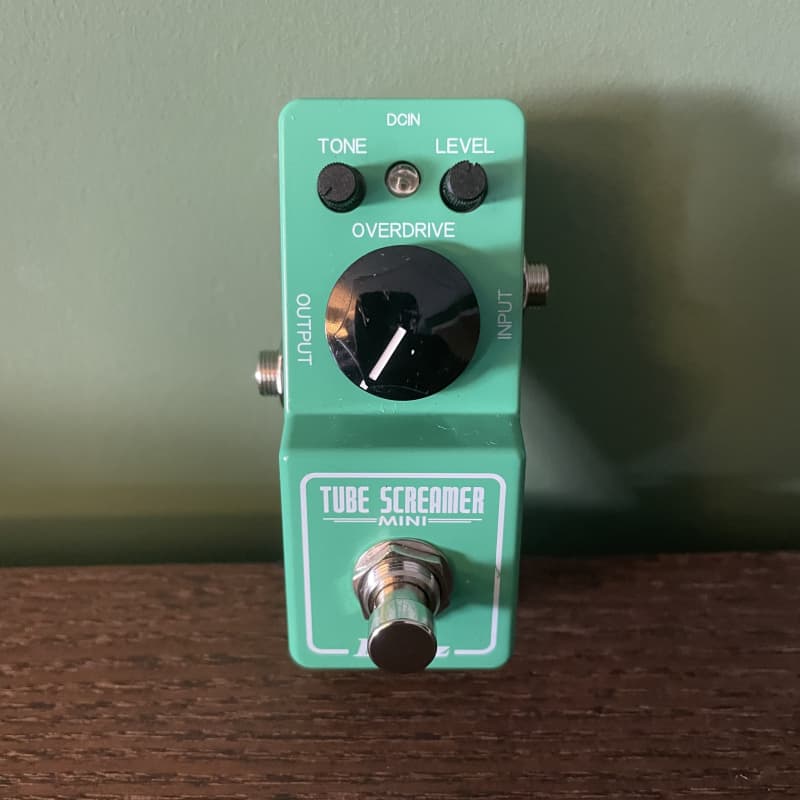 used 2015 - Present Ibanez TSMINI Mini Tube Screamer Green - Effect Pedal