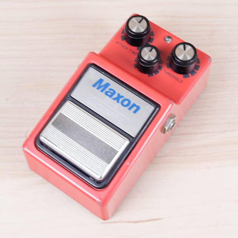 used 1982-1984 Maxon CP-9 Compressor Red - Effect Pedal