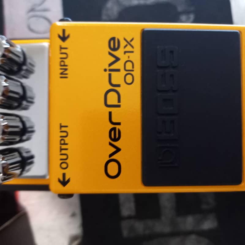 used 2014 - Present Boss OD-1X OverDrive Yellow - Effect Pedal