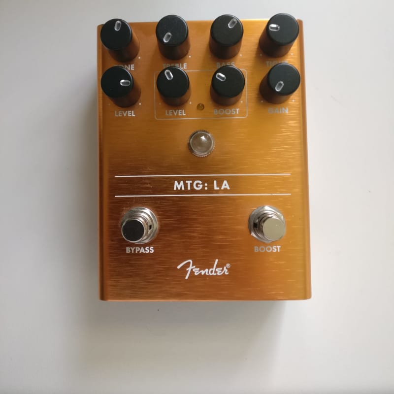 used 2019 - Present Fender MTG: LA Tube Distortion Orange - Effect Pedal