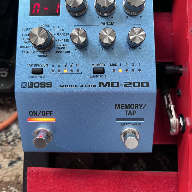 used 2020s Boss MD-200 Modulation Multi-Effect Blue - Effect Pedal