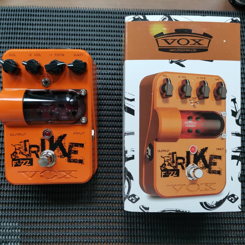 used 2010s Vox Tone Garage Trike Fuzz Orange - Effect Pedal