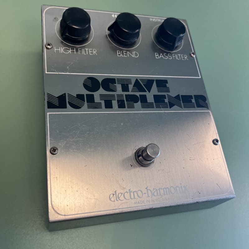 used 2000s Electro-Harmonix Octave Multiplexer (Large Box) Silver - Effect Pedal