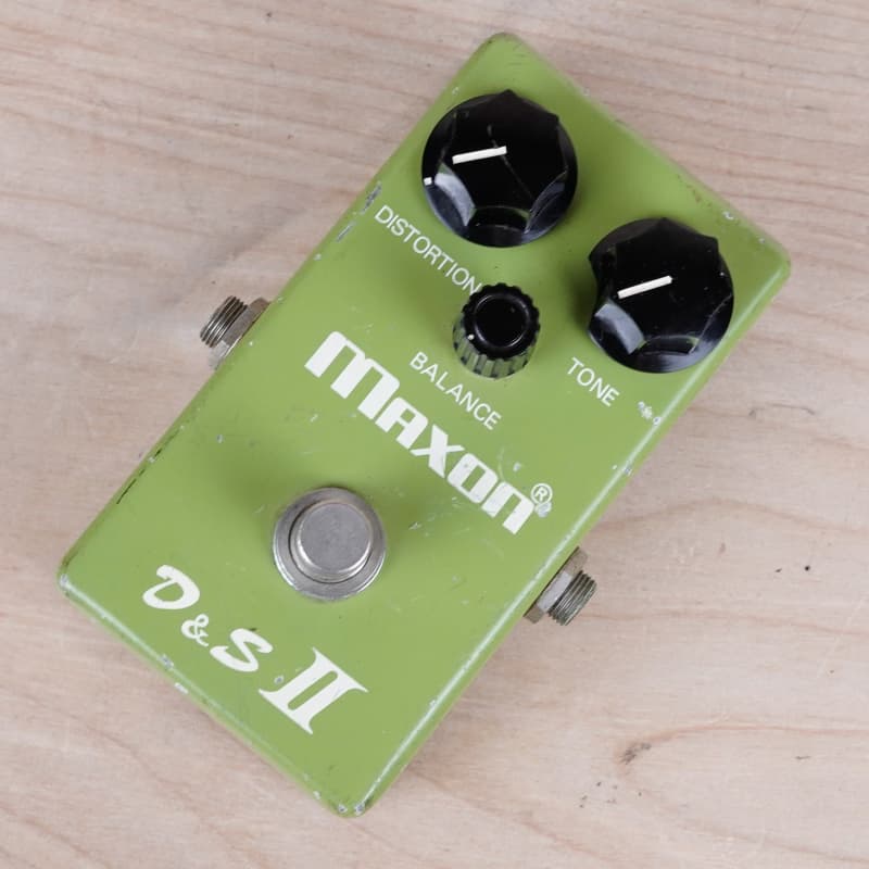 used 1970s Maxon D&S II Light Green - Effect Pedal