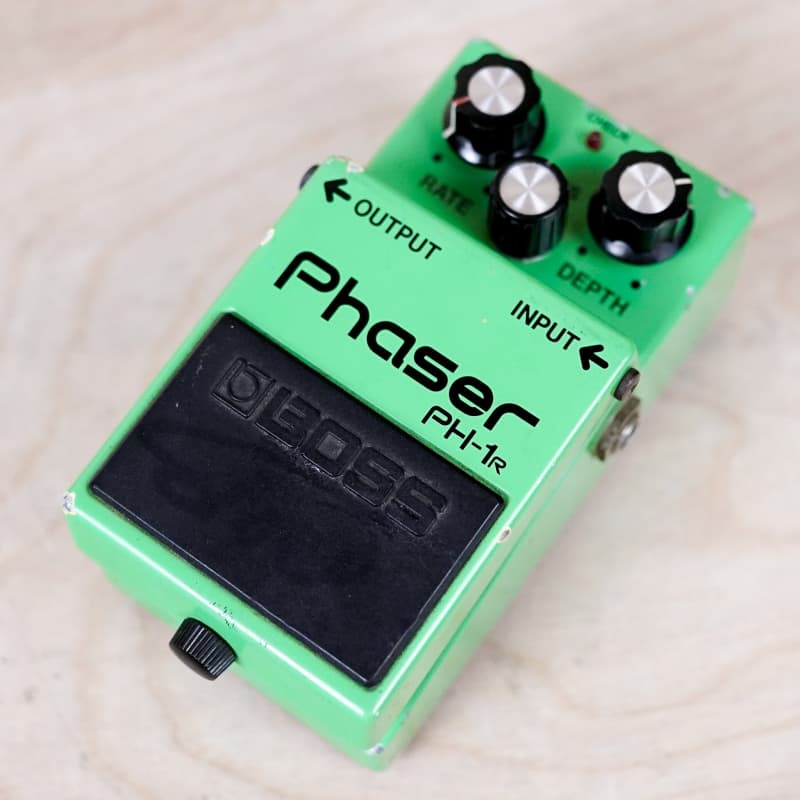 used 1982 Boss PH-1R Phaser (Black Label) Green - Effect Pedal