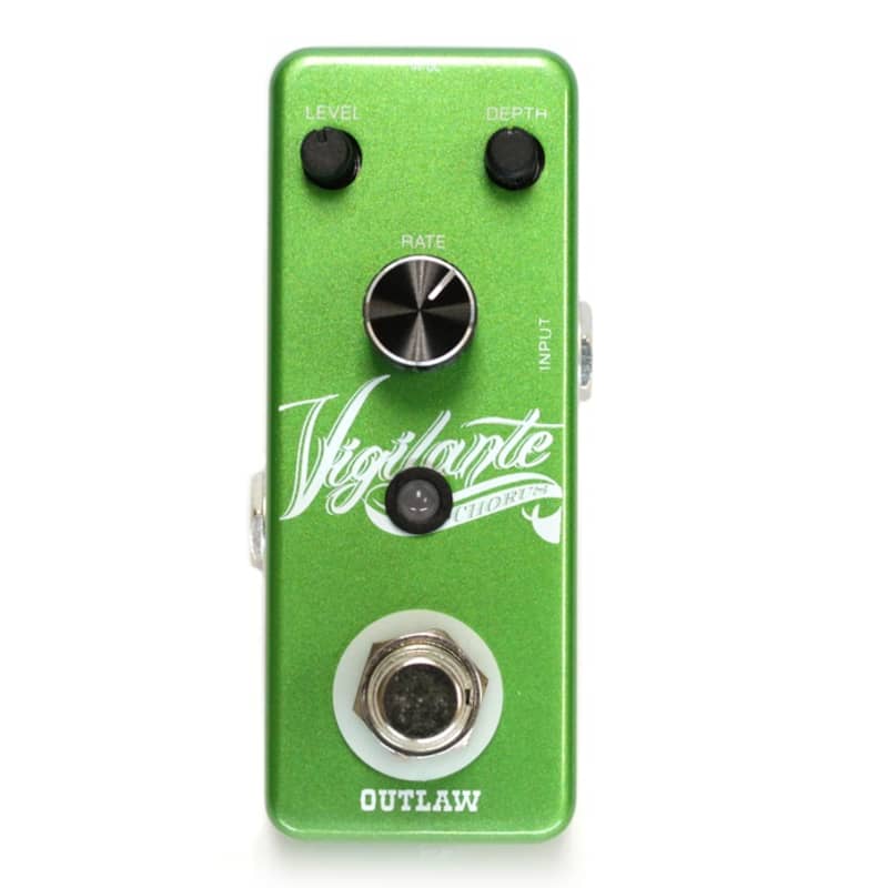 used 2015 Outlaw Effects Vigilante Chorus Green - Effect Pedal