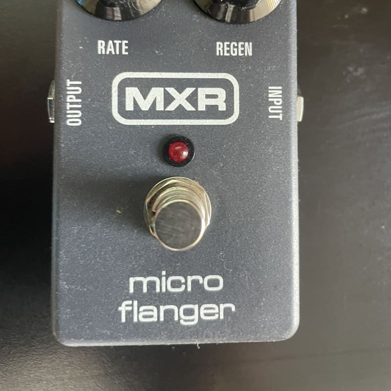 used 2005 - Present MXR M152 Micro Flanger Black - Effect Pedal