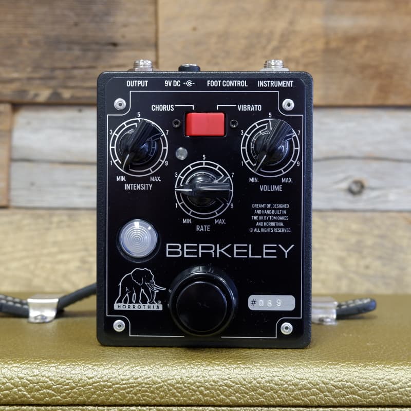 used 2021 - Present Horrothia Berkeley Black - Effect Pedal