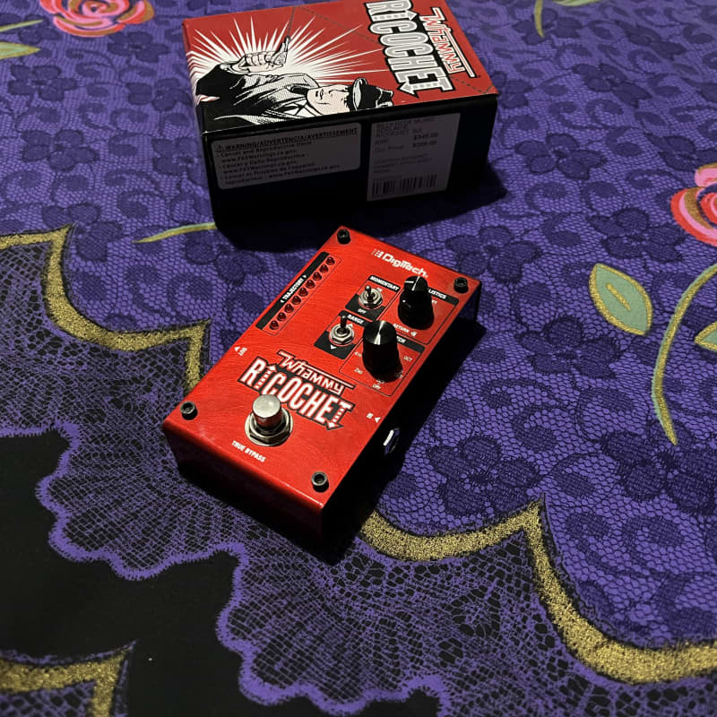 used 2010s DigiTech Whammy Ricochet Pitch Shifter Red - Effect Pedal