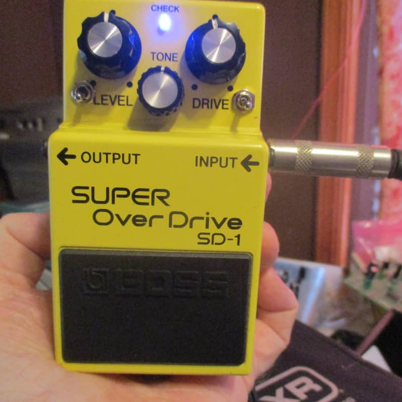 used Boss SD-1 Super OverDrive Yellow - Effect Pedal