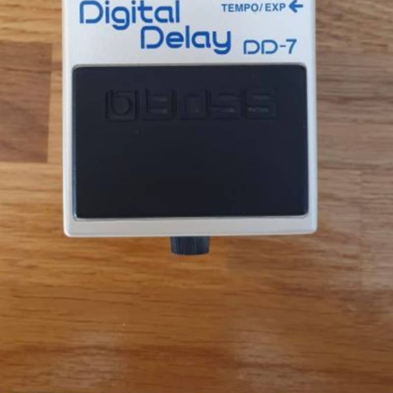 used 2008 - Present Boss DD-7 Digital Delay White - Effect Pedal