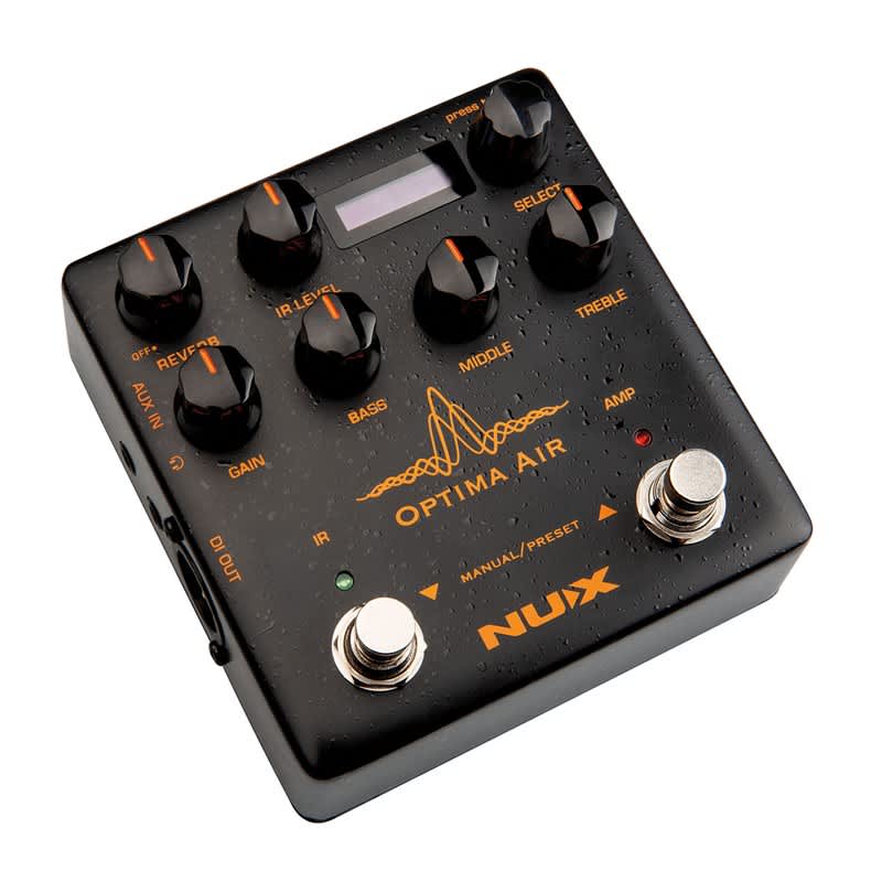 new NuX NU-X Optima Air Acoustic Simulator Pedal Air - Effect Pedal