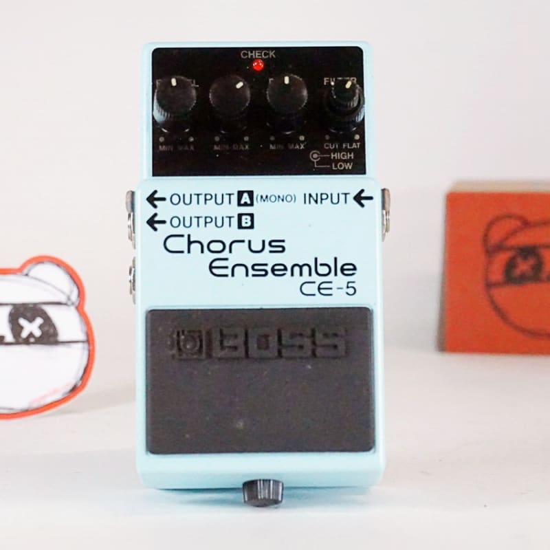 used 2010 Boss CE-5(a) Chorus Ensemble (Dark Gray Label) Blue - Effect Pedal