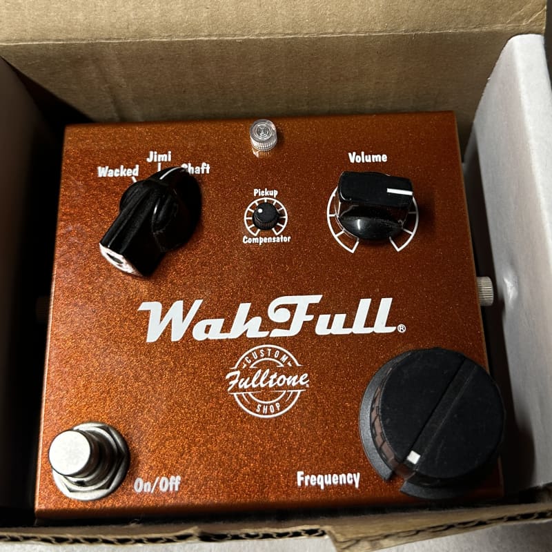 used 2010s Fulltone CS-WF Custom Shop Wahfull Red - Effect Pedal