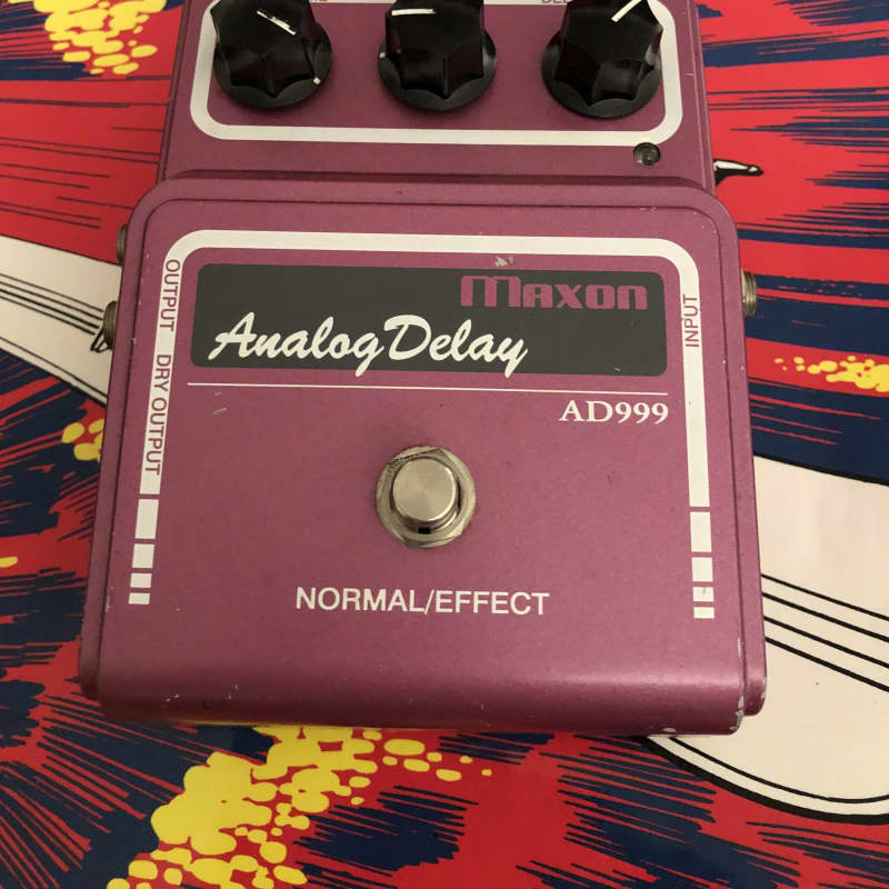 used 2005 Maxon AD-999 Pink - Effect Pedal