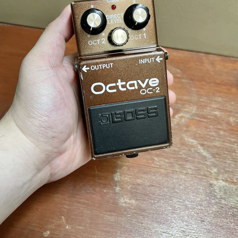 used 1984 - 1989 Boss OC-2 Octave (Black Label) Brown - Effect Pedal