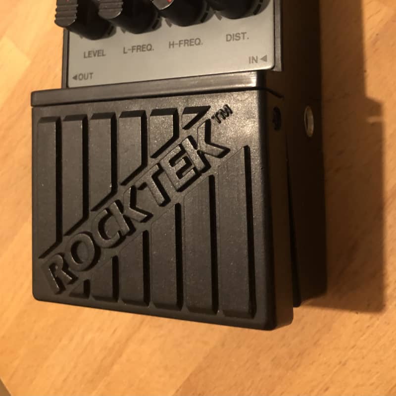 used 1980s Rocktek Metal Worker Black/Red - Effect Pedal