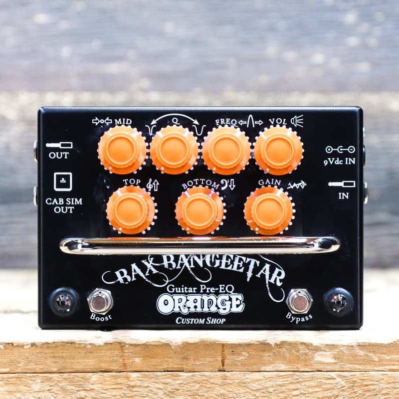 used 2016 Orange Custom Shop Bax Bangeetar Black - Effect Pedal