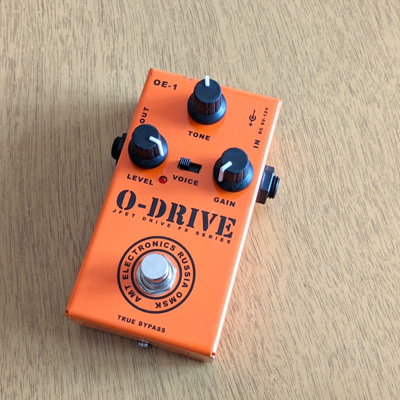 used 2010' AMT Electronics O-Drive Orange - Effect Pedal