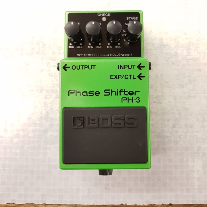 new 2000 - Present Boss PH-3 Phase Shifter (Dark Gray Label) Green - Effect Pedal