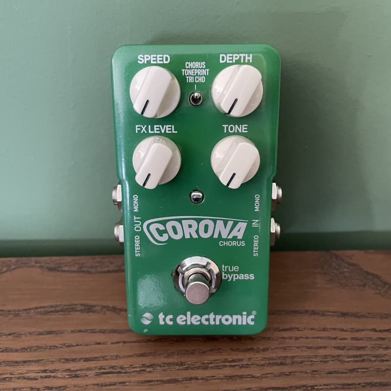 used 2011 - Present TC Electronic Corona Chorus Green - Effect Pedal