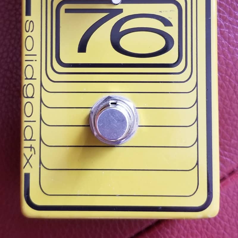 used 2000s SolidGoldFX 76 Octave Fuzz Metal Gold - Effect Pedal