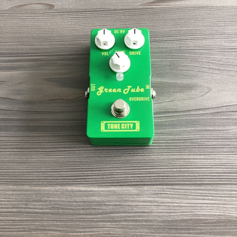 used 2020 s Tone City Green Tube Overdrive Green - Effect Pedal