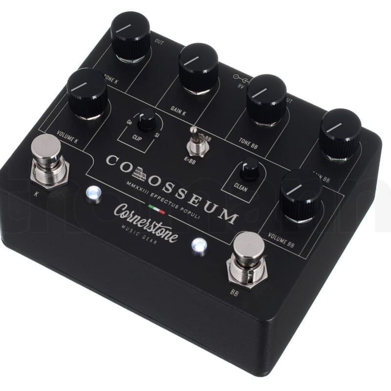 new Cornerstone Cornerstone Colosseum LTD Black Overdrive Black - Effect Pedal