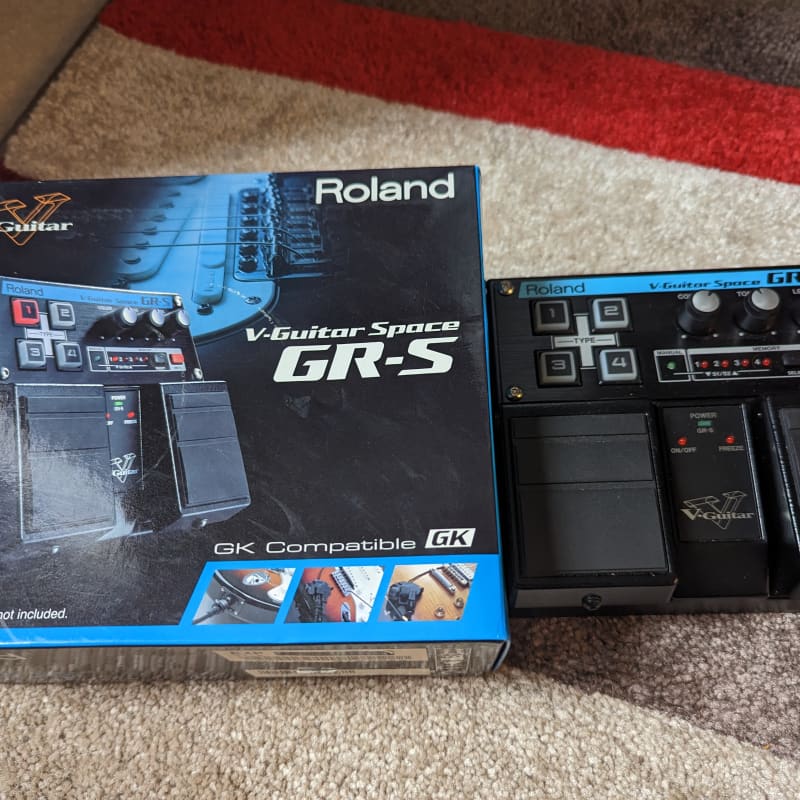 used 2010s Roland GR-S V-Guitar Space Black - Effect Pedal