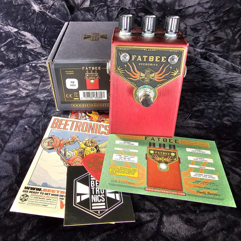 used 2020 - Present Beetronics Fatbee Overdrive Various - Effect Pedal