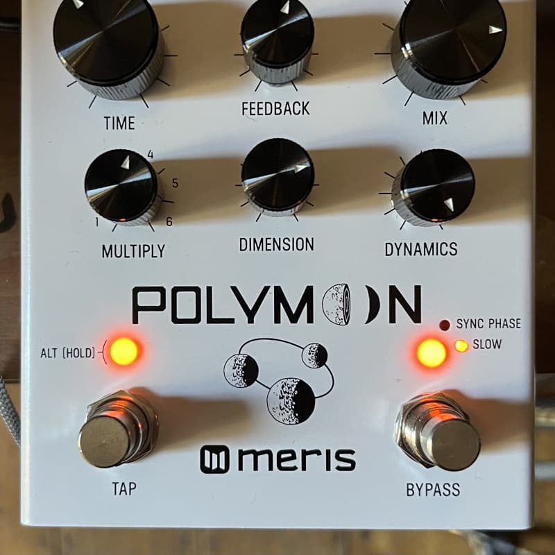 new 2022 Meris Polymoon White - Effect Pedal