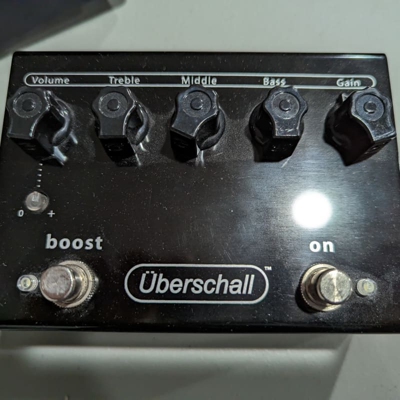 used 2010s Bogner Uberschall Pedal Black - Effect Pedal