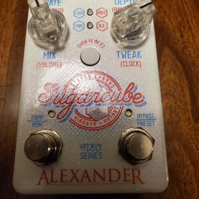 used 2020 - 2021 Alexander Pedals Sugarcube Crystal White - Effect Pedal