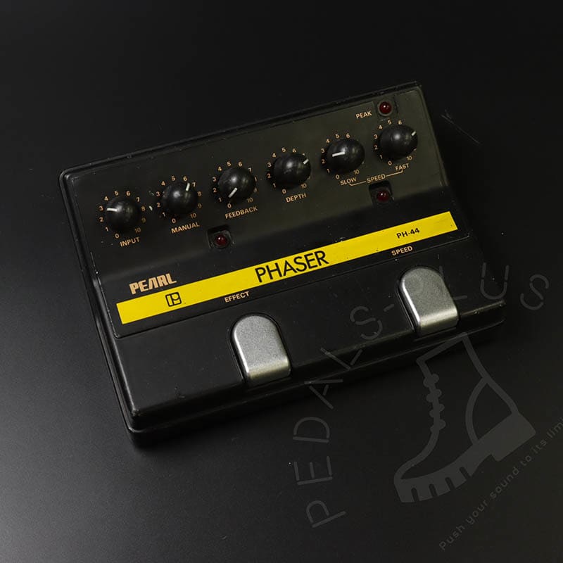 used 1980s Pearl PH-44 Phaser Black - Effect Pedal