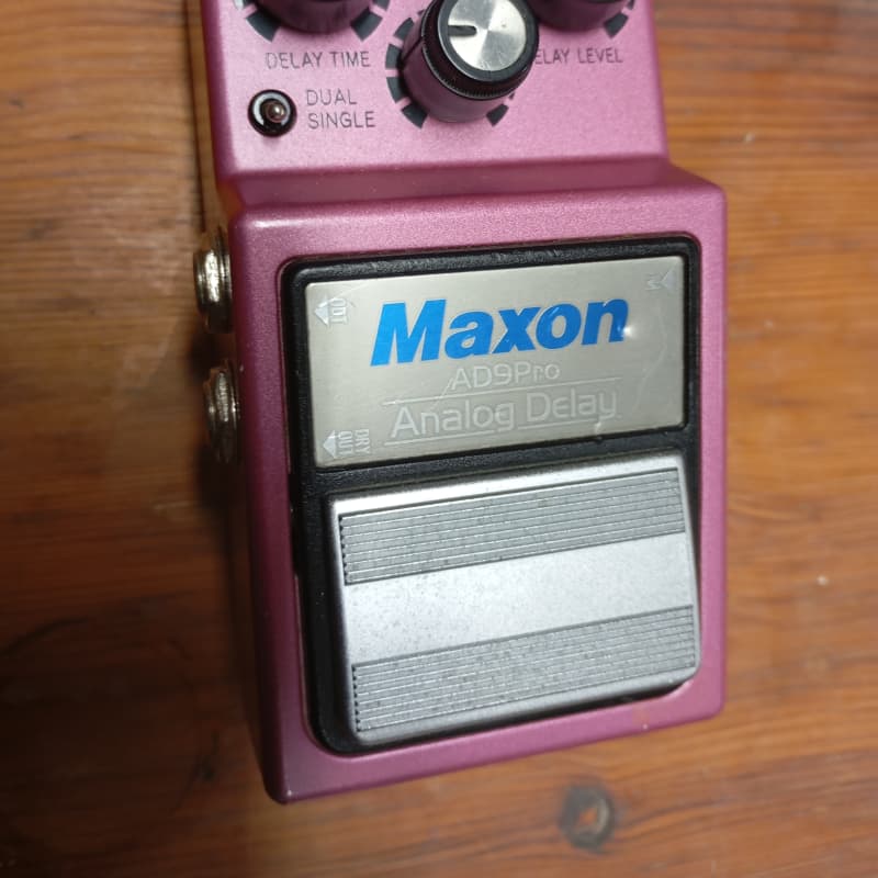 used 2010s Maxon AD-9 Pro Analog Delay Purple – Effect Pedal