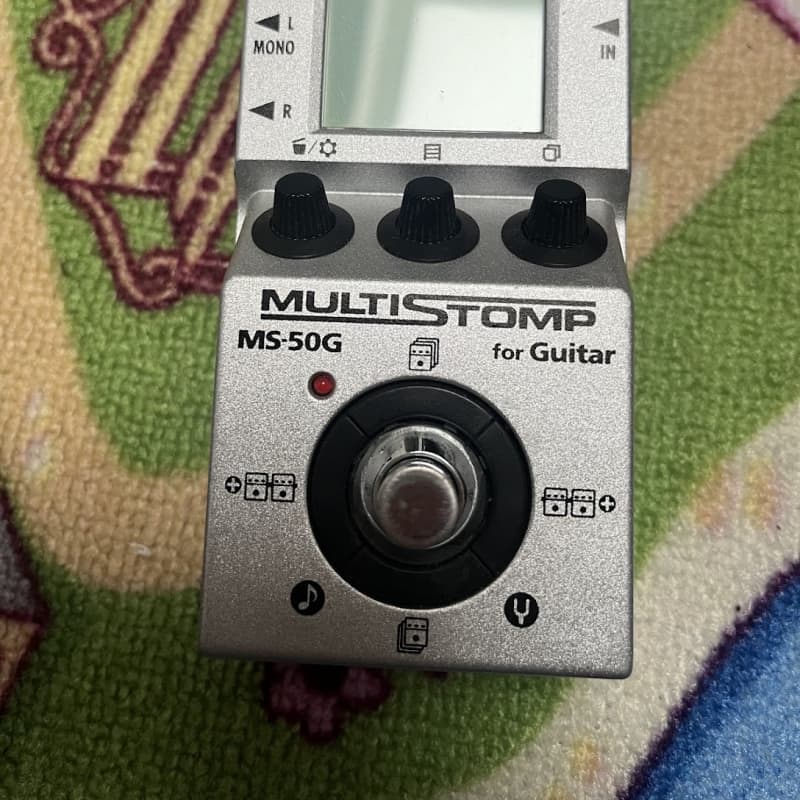 used 2010s Zoom MS-50G Silver - Effect Pedal