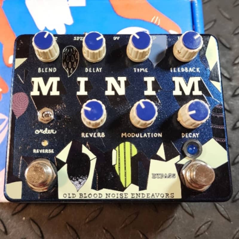 used 2019 - Present Old Blood Noise Endeavors Minim Graphic - Effect Pedal