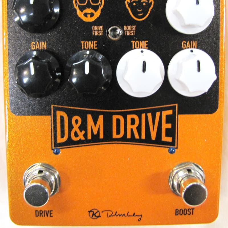 used 2017 – Present Keeley D&M Drive Orange – Effect Pedal