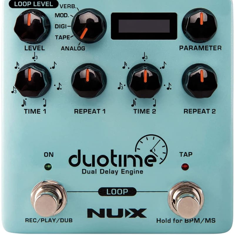 used 2024 NuX DuoTime Blue - Effect Pedal