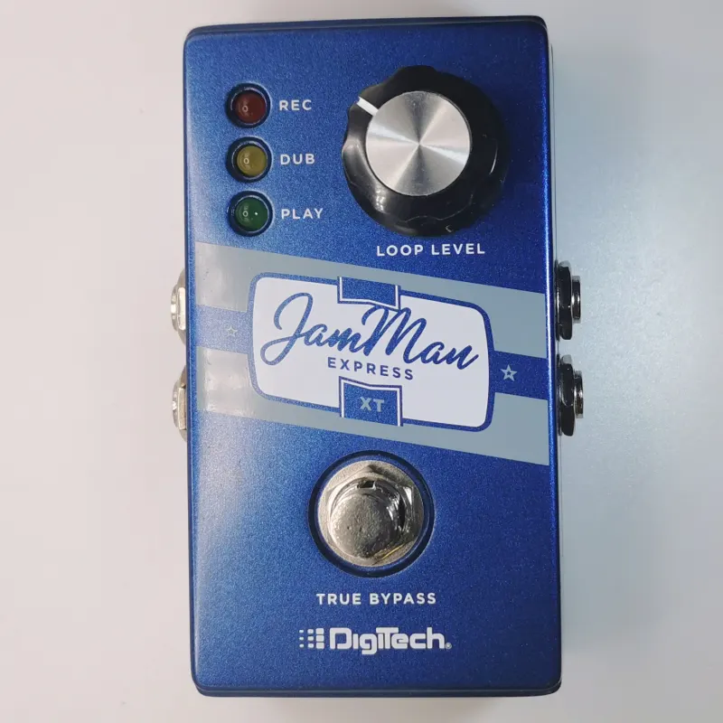 used 2010s DigiTech JamMan Express XT Compact Stereo Looper Blue - Effect Pedal