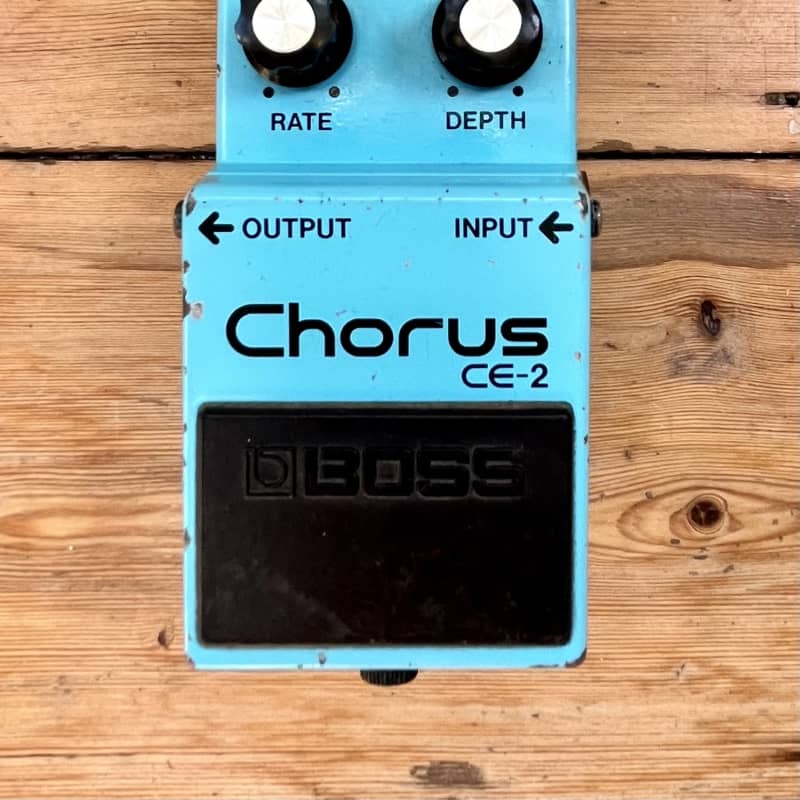 used 1979 - 1984 Boss CE-2 Chorus (Black Label) Blue - Effect Pedal