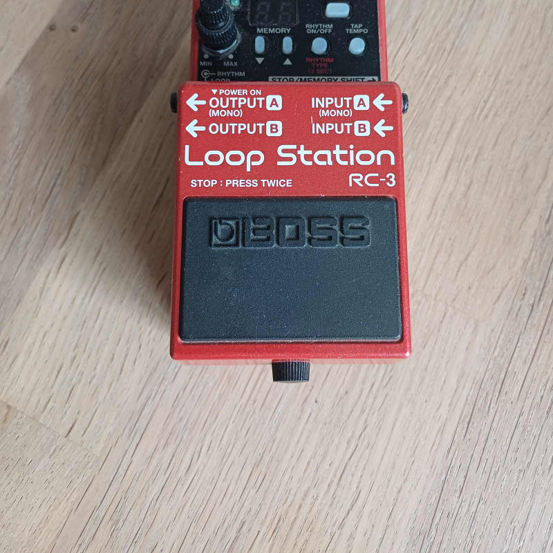 used 2011 – Present Boss RC-3 Loop Station Red – Effect Pedal