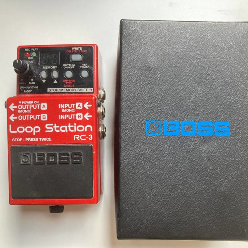 used 2011 - Present Boss RC-3 Loop Station Red - Effect Pedal