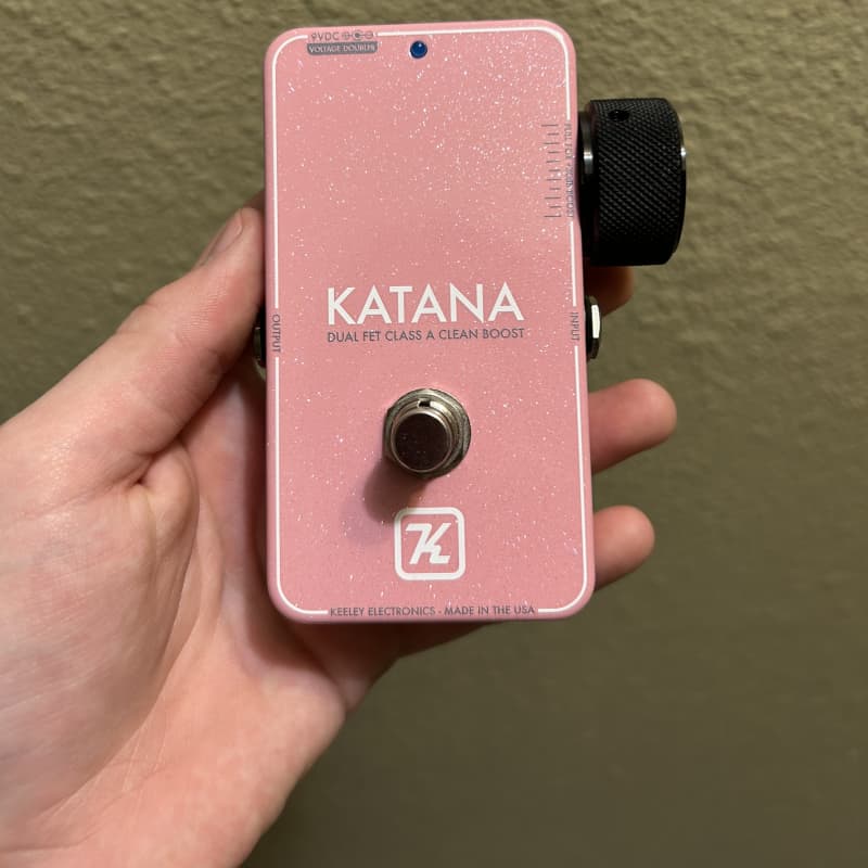 used 2021 Keeley Katana Clean Boost V2 Limited Edition - Sweetwater... - Effect Pedal