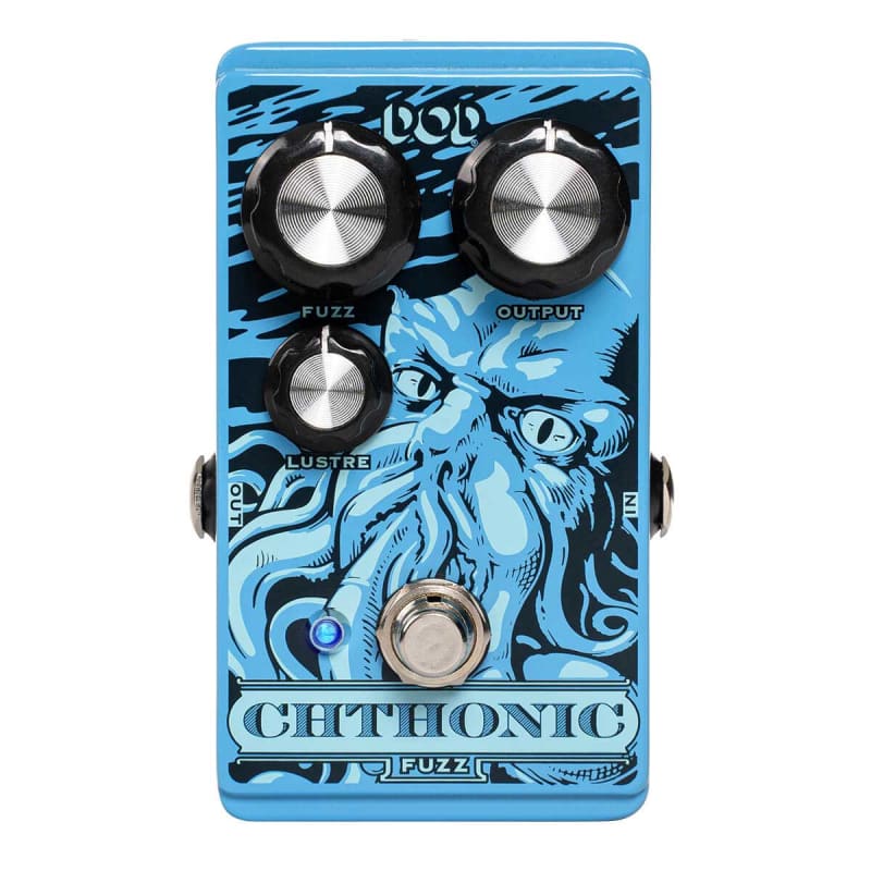 new 2023 - Present DOD Chthonic Fuzz Blue - Effect Pedal